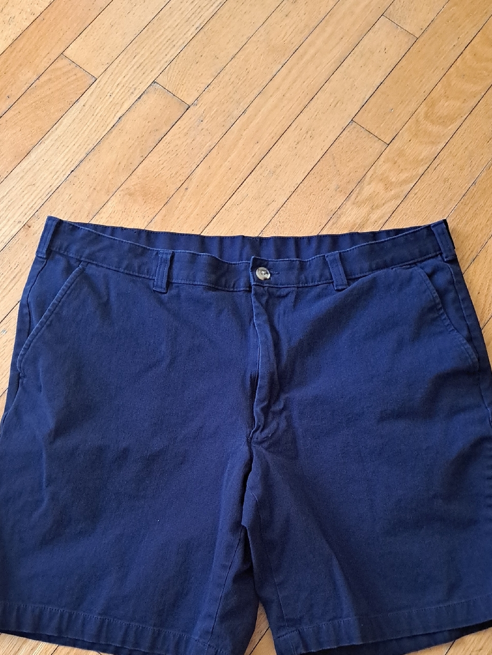 Club Room Navy Chino Shorts